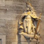 Verbleibende Figuren des Türkendenkmals: Kaiser